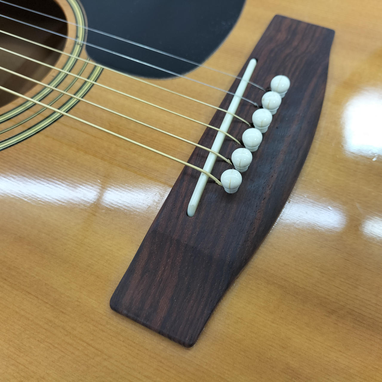 YAMAHA FG 150 Ｆ　黒ラベル　アコギ　ハードケース付き YAMAHA FG-150F（黒ラベル）ジャパンオールドアコースティック