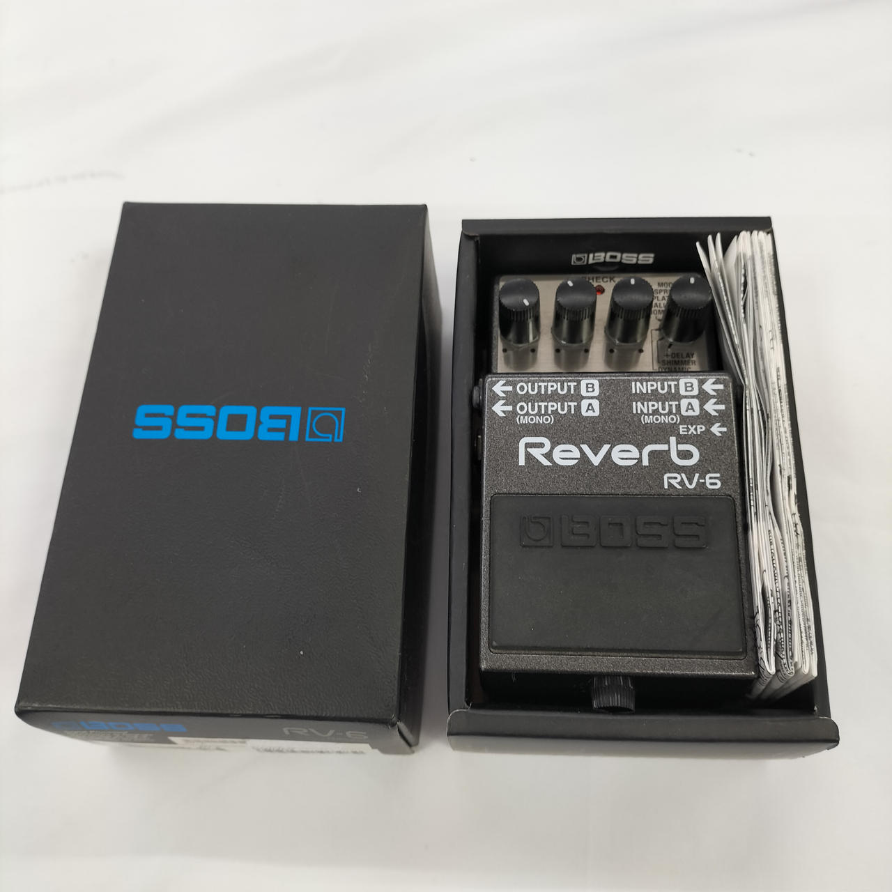 BOSS RV-6 Reverb 美品、元箱・保証書付き BOSS RV-6 Reverb 美品、元箱・保証書付き - メルカリ