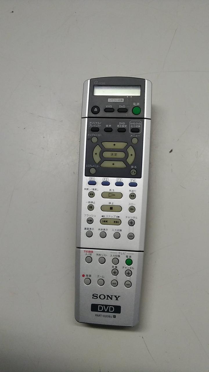 ソニーSONY DVD＆VHSビデオカセットレコーダー、リモコン、映像ケーブル付 ソニー(SONY)|VHS/DVDレコーダー|HARDOFFオフモール（オフモ
