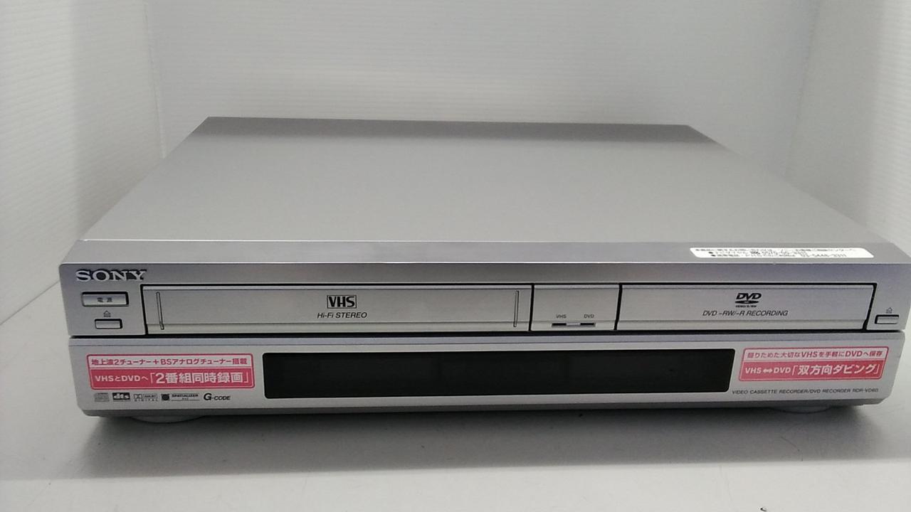 VHS.DVDビデオレコーダー パナソニック DVDレコーダー VHSビデオ 品番DMR-E 150V ジャンク