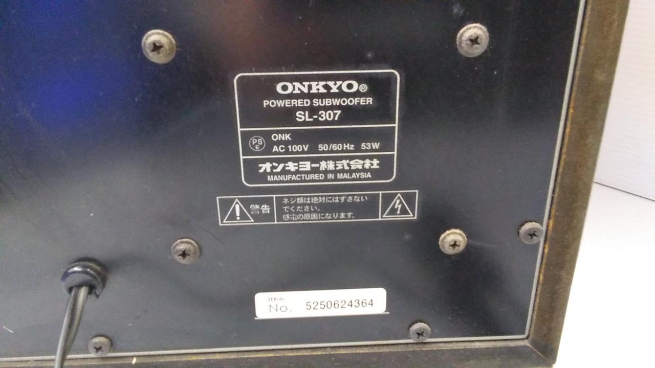 ONKYO|サブウーファー|HARDOFFオフモール（オフモ）|2014210000009571