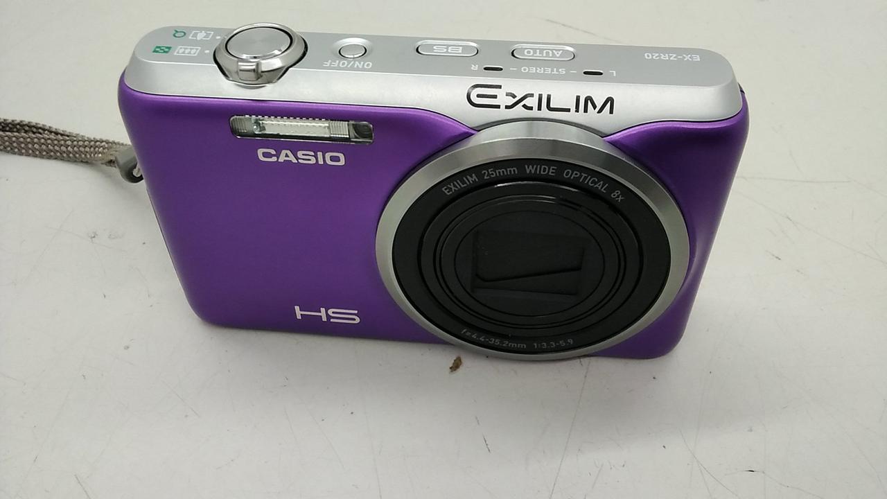 バ*屋様 CASIO EXILIM EX-ZR20 紫 箱付 Y2K 動作OK カシオ、撮影間隔0.26秒の「EXILIM EX-ZR20」 - 価格.com