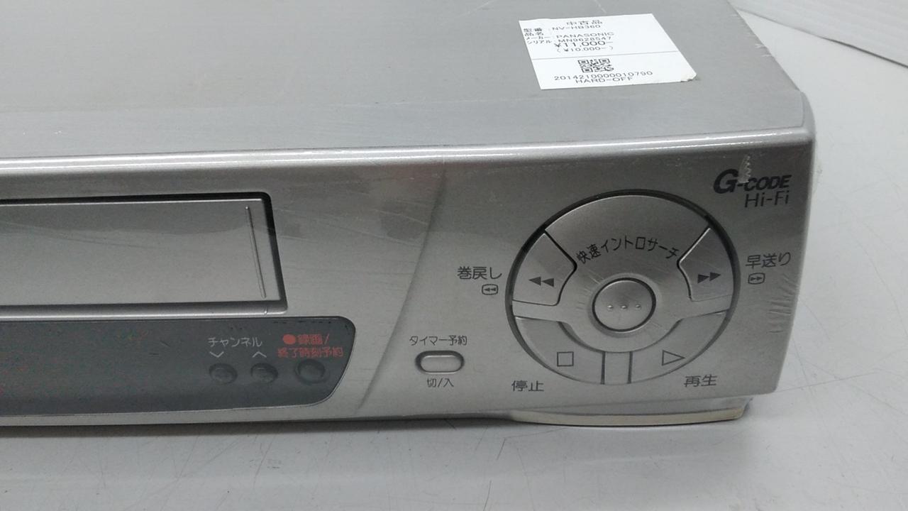 PANASONIC|VHSビデオデッキ|【ハードオフ公式通販】オフモール