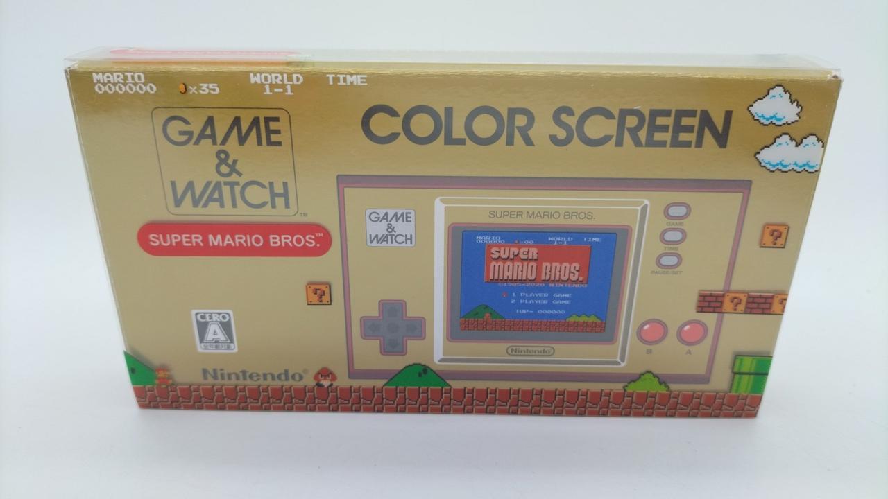 ゲームアンドウォッチ　スーパーマリオブラザーズ