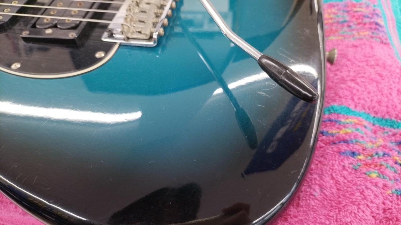 FERNANDES エレキギター 青 24フレット ハードケース付き FERNANDES エレキギター 青