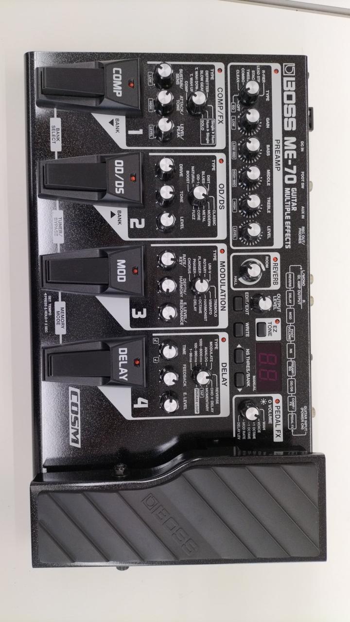 【スノウ】BOSS ME-70 マルチエフェクター Boss ME-70マルチエフェクターの音確認 - エレアコ、エレキ