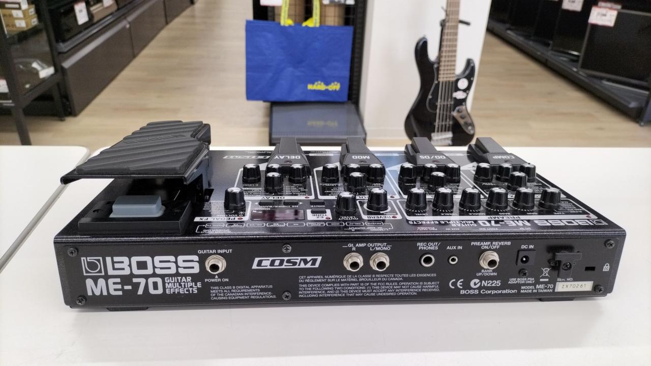 BOSS ME - 70  ギター・マルチエフェクター Amazon.com: Boss ME-70 Guitar Multiple Effects Pedal Board