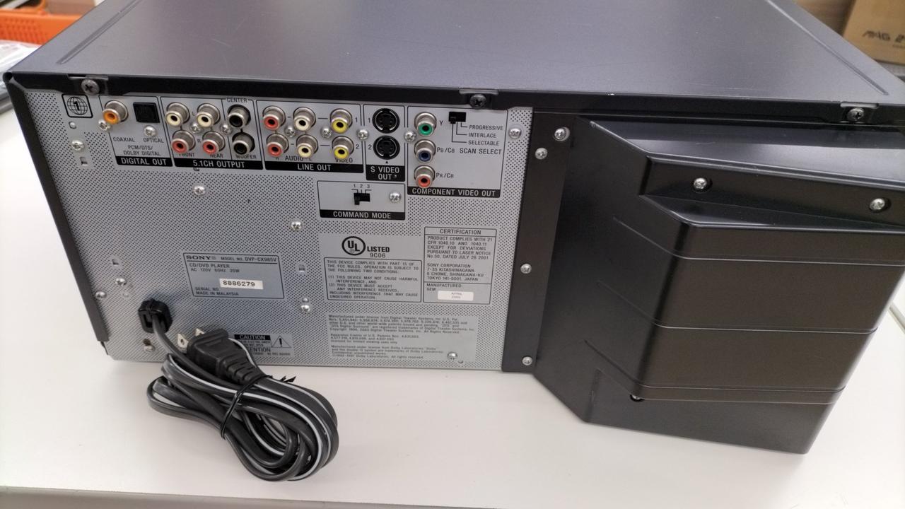 SONY - SONY SACD/CD プレーヤー 動作美品 Amazon.co.jp: SONY スーパーオーディオCD/CDプレーヤー SCD