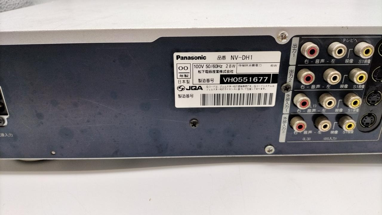 Panasonic ビデオデッキ PANASONIC|D-VHSビデオデッキ|HARDOFFオフモール（オフモ