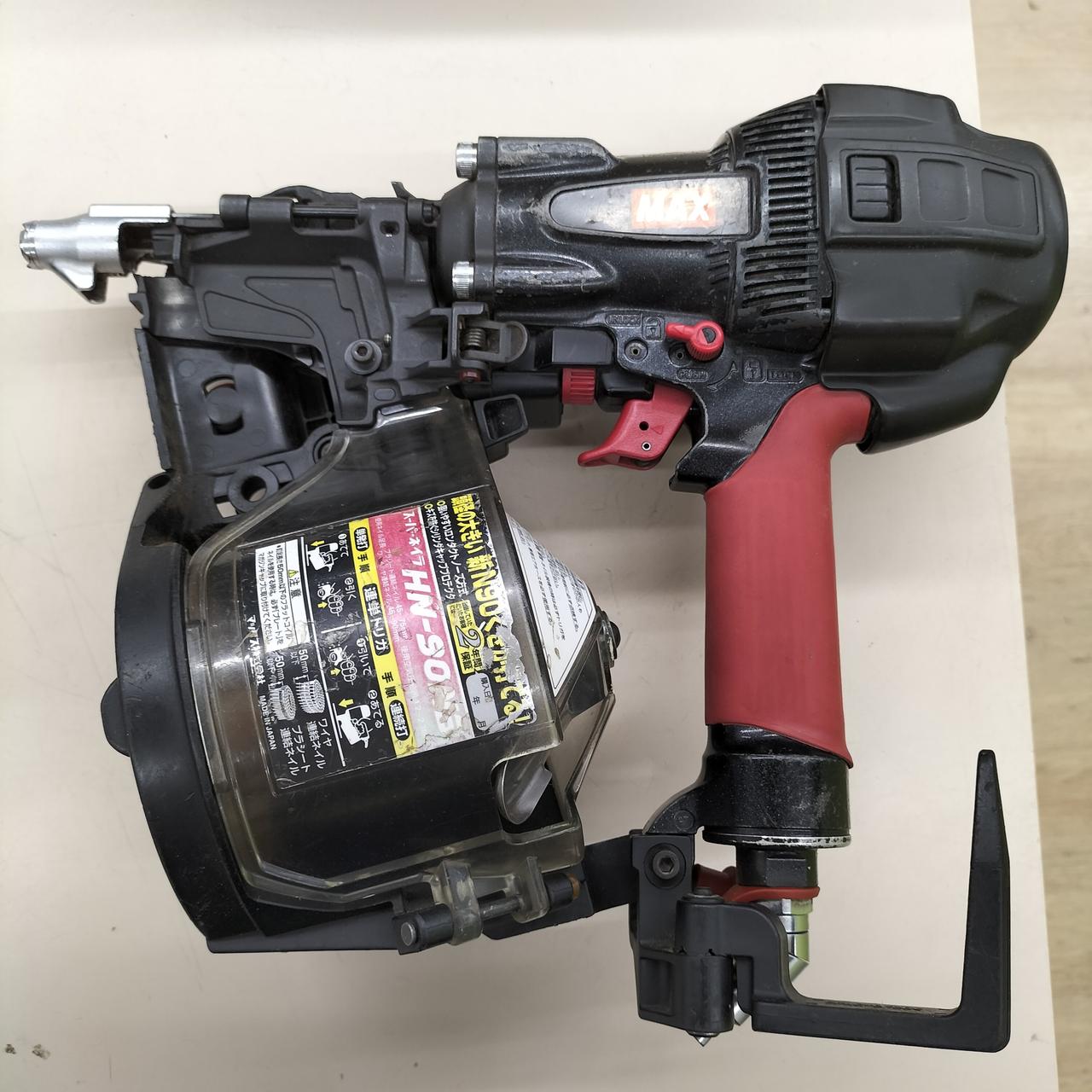 【新品未使用】MAX マックス　スーパーネイラ Amazon | マックス MAX 高圧スーパーネイラ 型枠用 65mm HN