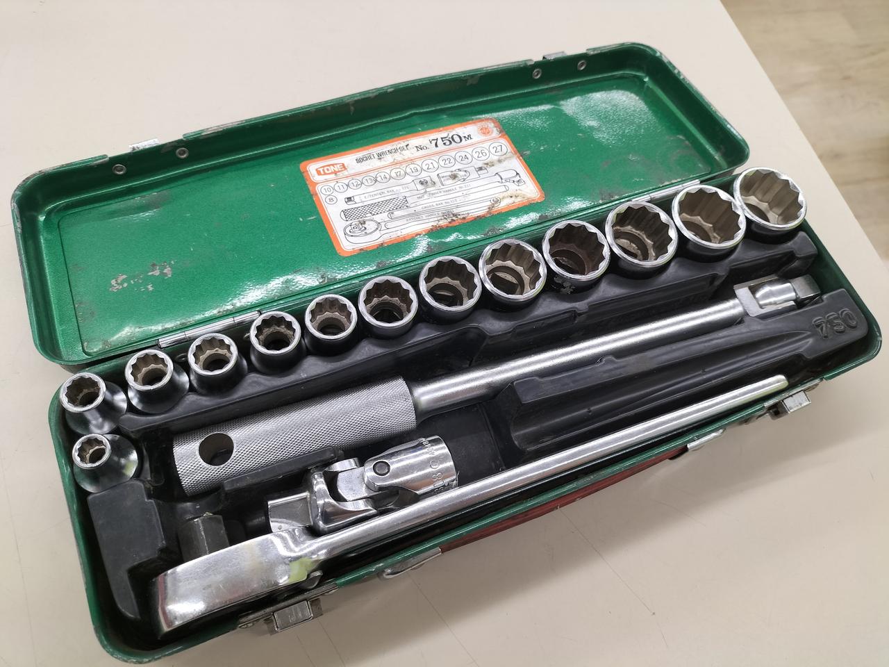 TONE ソケットレンチセット No.750MH 未使用品