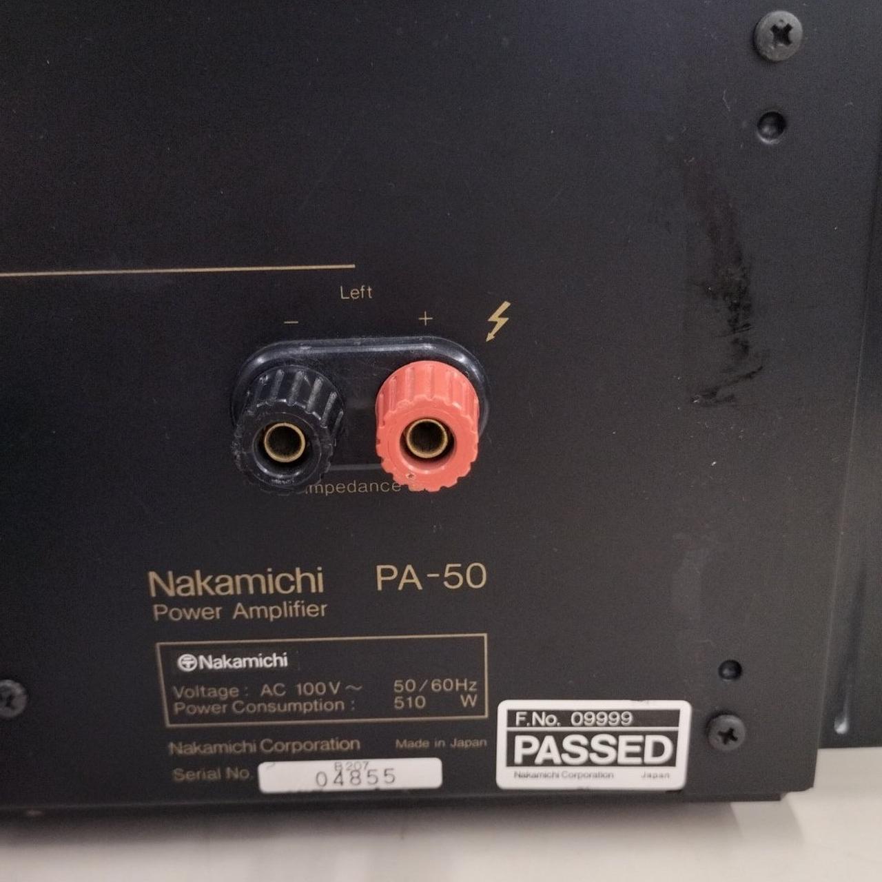 Nakamichi ナカミチ PA-300II パワーアンプ PA-300Ⅱ Nakamichi