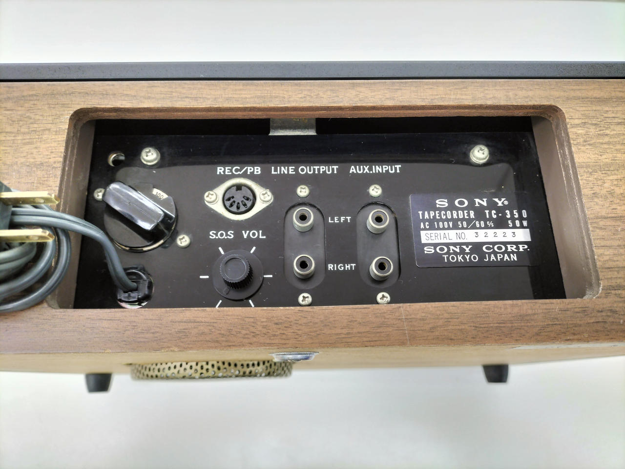 SONY オープンリール TC-352D ジャンク Yahoo!オークション -「sony tc-」(オープンリールデッキ