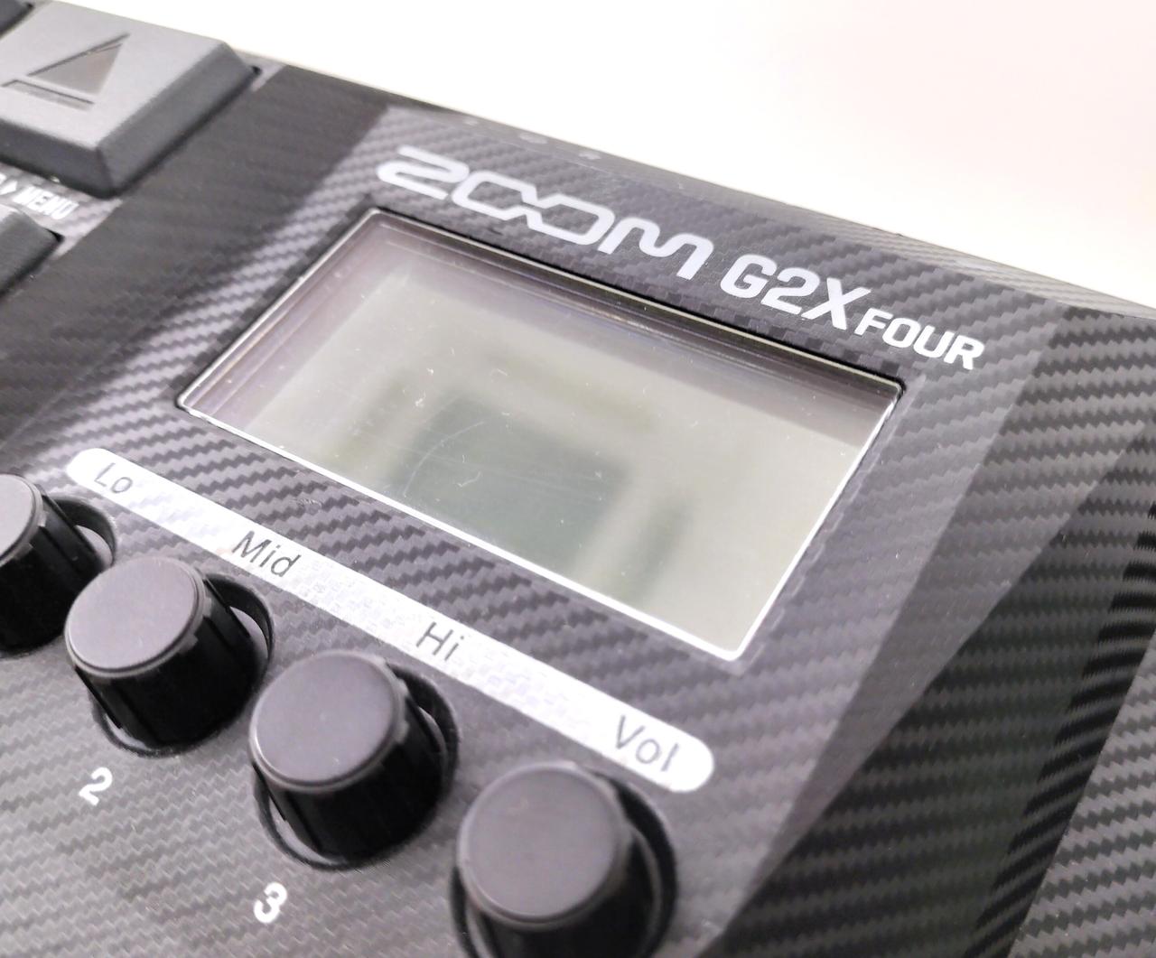 ZOOM G2X FOUR ギターエフェクター　ほぼ未使用の美品 ズーム(楽器) ZOOM G2X FOUR ギターエフェクター 【配送区分B