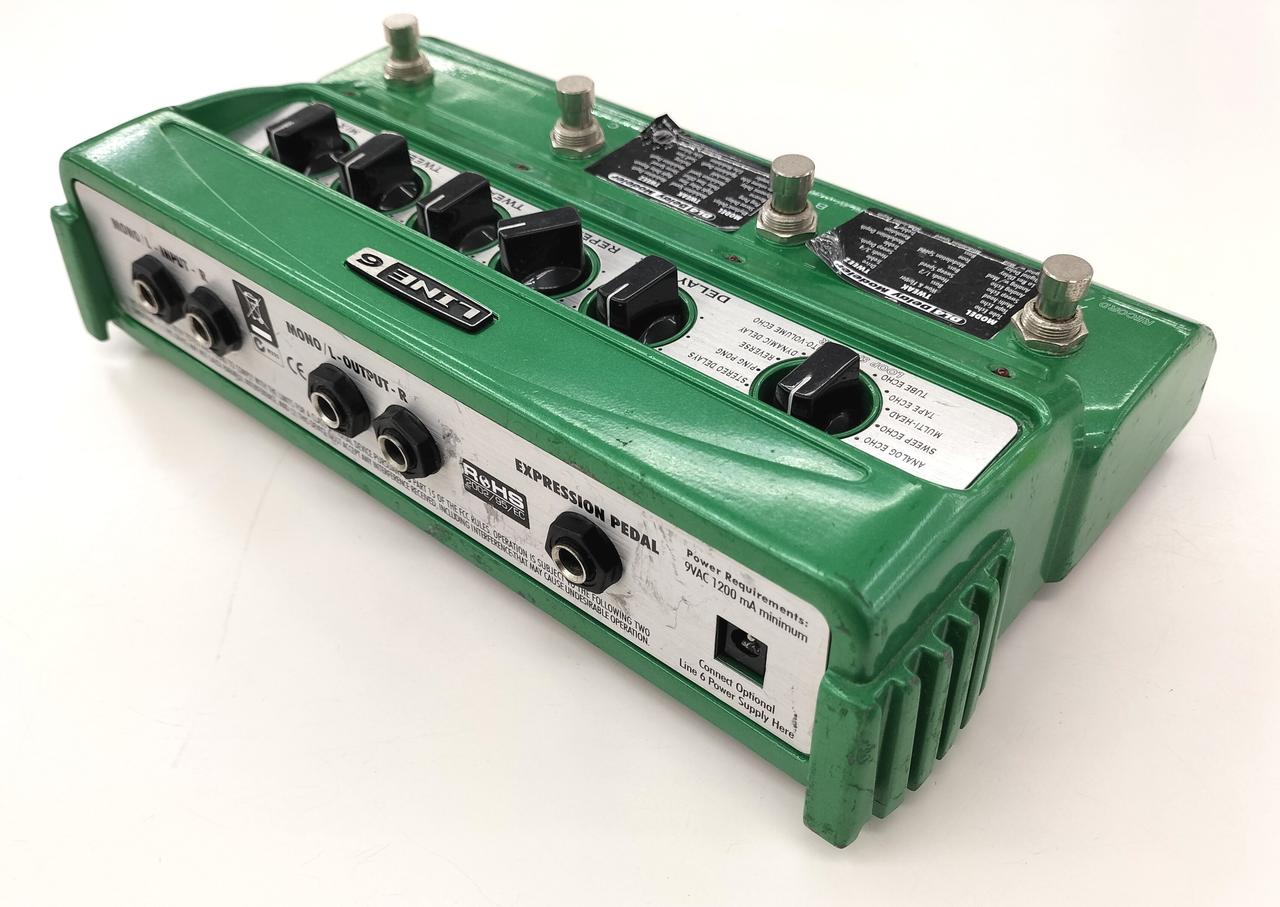 LINE 6 Delay Modeler エフェクターペダル　電源アダプタ付き LINE 6 Delay Modeler エフェクターペダル 電源アダプタ付き