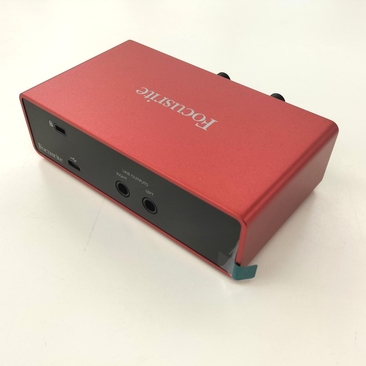 【未使用品】 focusrite forte オーディオインターフェイス Focusrite フォーカスライト / Scarlett Solo gen4 2In/2Out USB
