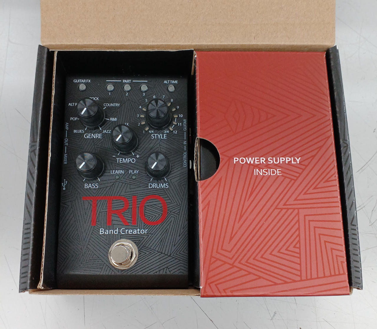 TRIO Band Creator ギターエフェクター 新品未使用 Amazon.co.jp: 【国内正規輸入品】DigiTech デジテック バンド