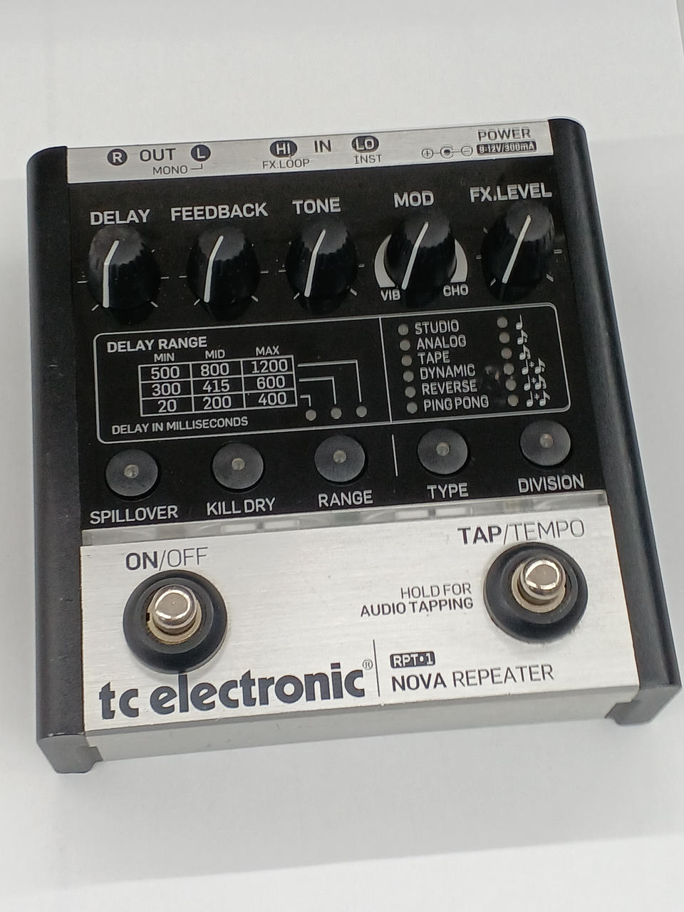 tc electronic Nova Repeater ディレイ　エフェクター ◇TC Electronic Nova Repeater - 主審のひとりごと
