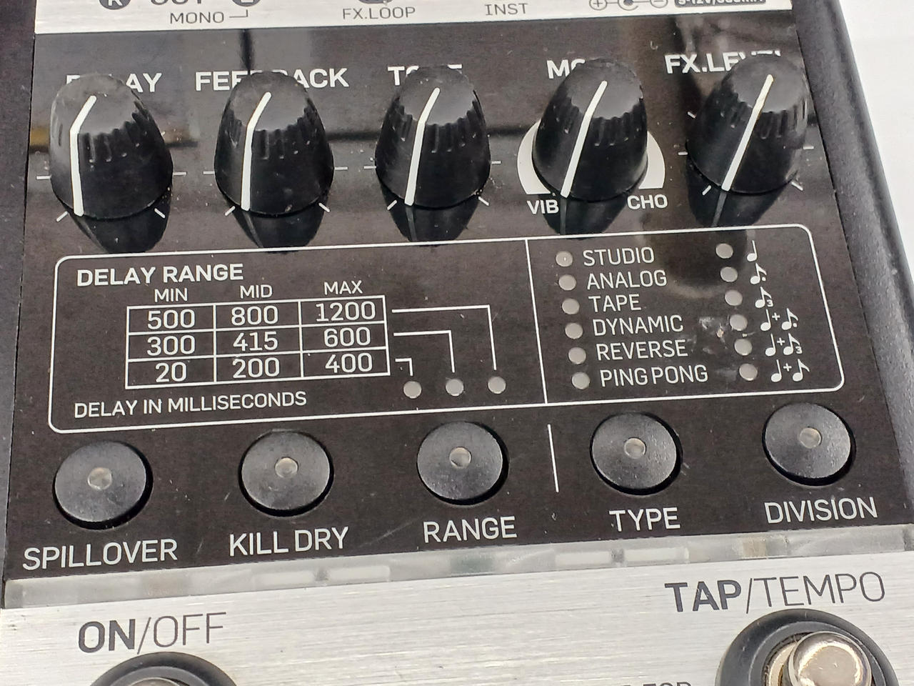 ティーシーエレクトロニック(TC ELECTRONIC)|ディレイ|HARDOFF