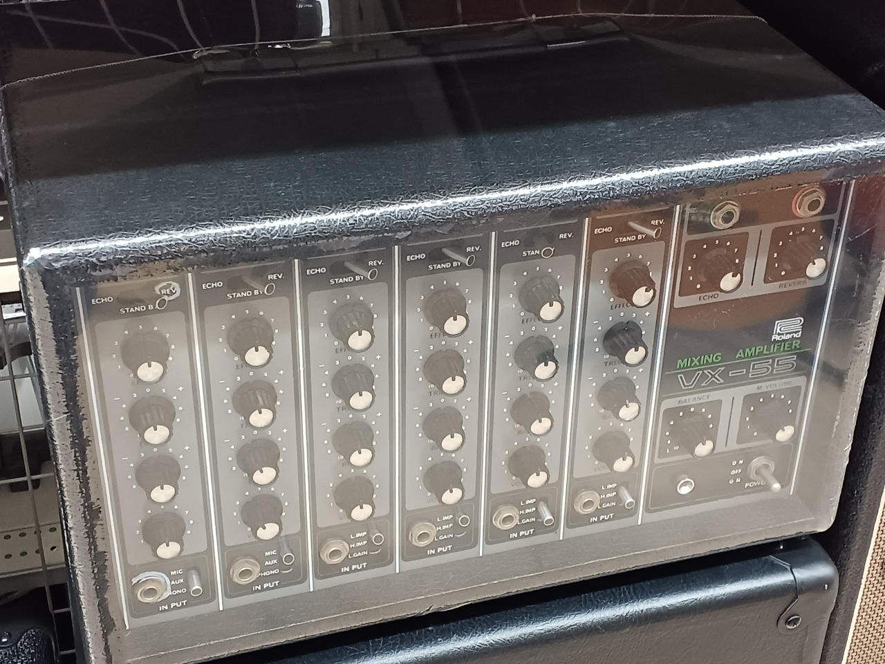 【ジャンク品】Roland MIXING AMPLIFIER VX-55 ジャンク品】Roland MIXING AMPLIFIER VX-55 レア】Roland VX-55