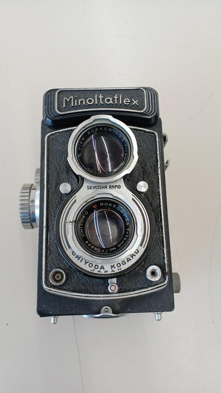 二眼レフカメラ　Minoltaflex minolta miniflex の ライトバリュー と OPTIPER CITIZEN MVL