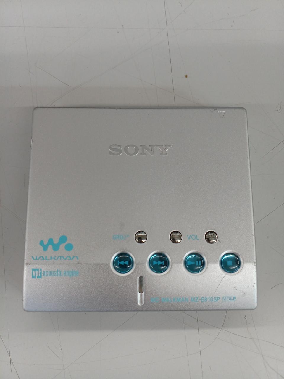 SONY☆MD WALKMANポータブルプレイヤーMZ-E810SP（動作確認） ソニー(SONY)|ポータブルMD|HARDOFFオフモール（オフモ）|2014260000018145