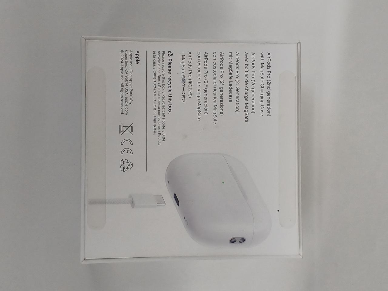 Apple AirPods3 本体 + 充電ケース + 充電ケーブル AirPods 3 本体 箱 