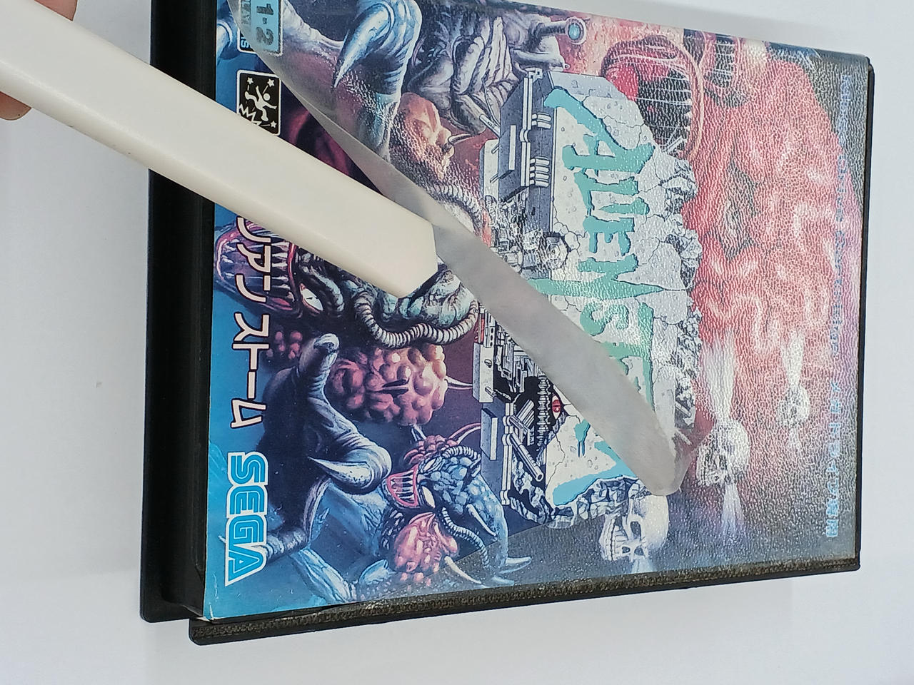 ビニール破れています