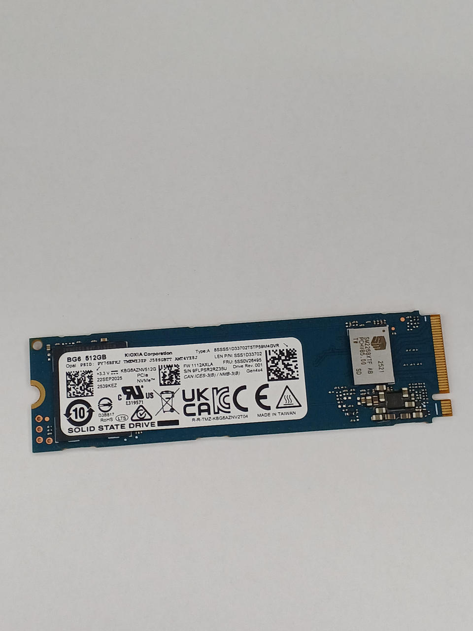 KIOXIA|M.2 TYPE 2280 SSD 512GB|【ハードオフ公式通販】オフモール