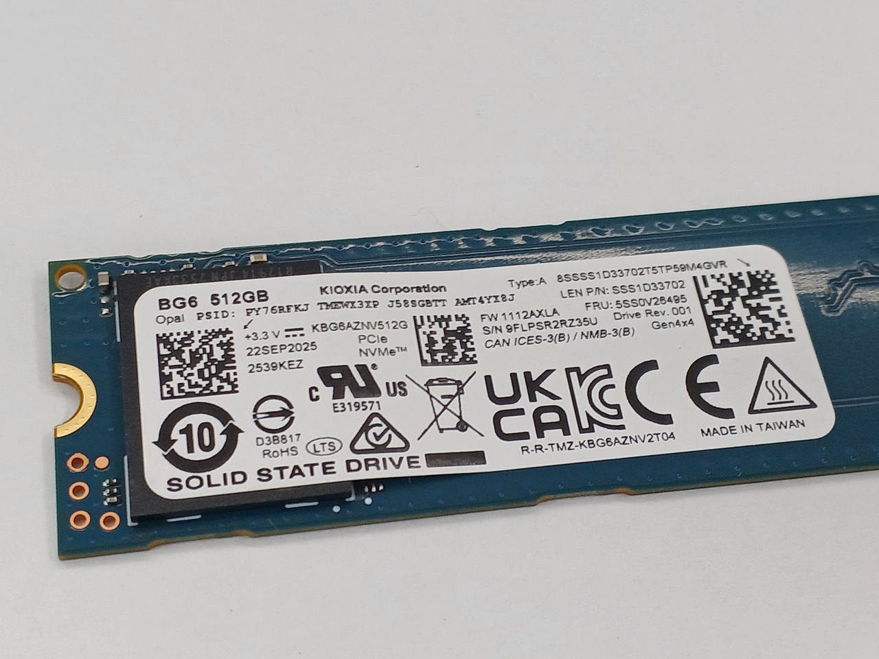 KIOXIA|M.2 TYPE 2280 SSD 512GB|【ハードオフ公式通販】オフモール