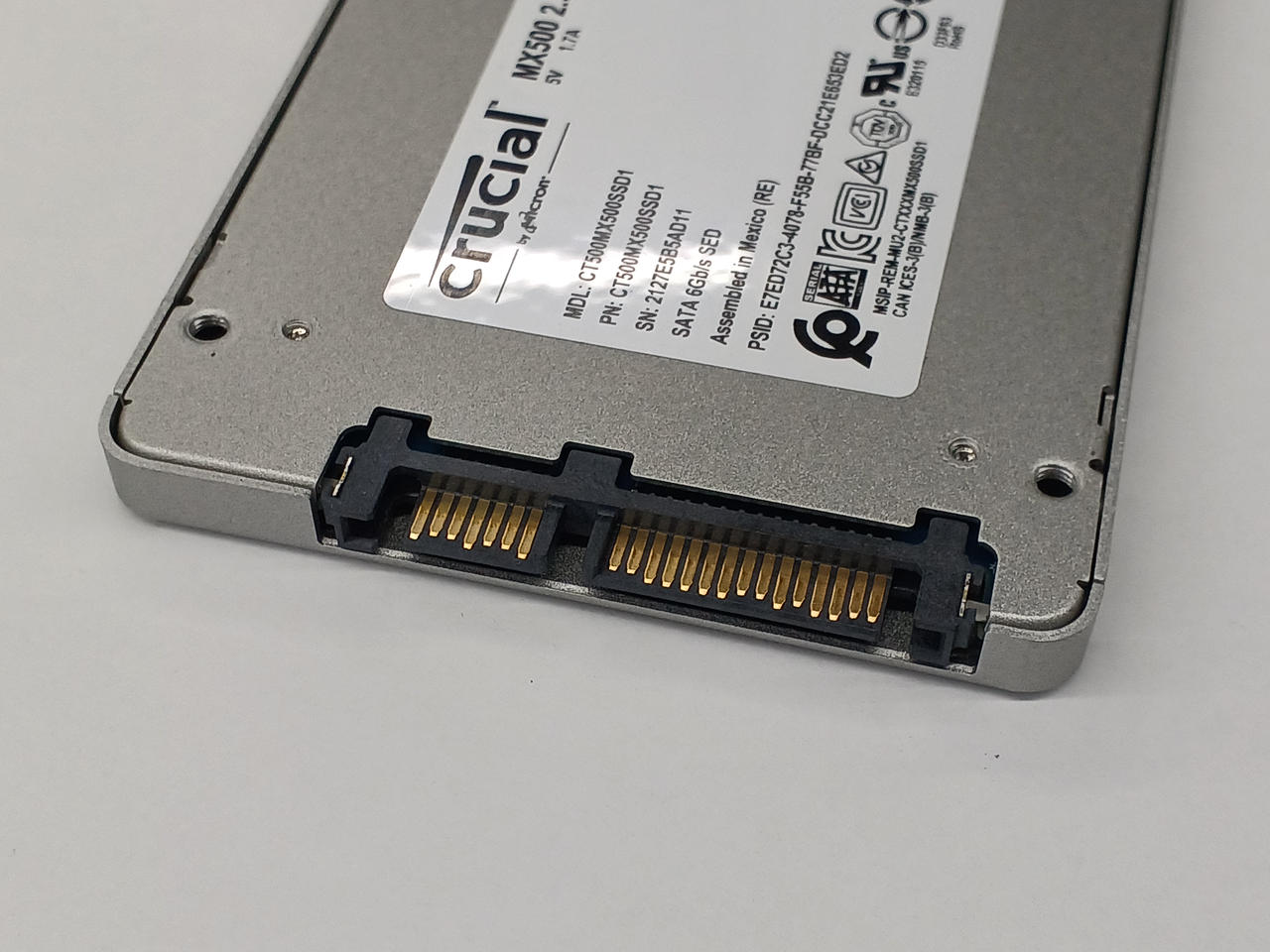 起動1回 0時間 Crucial SSD 500GB 動作確認品 CRUCIAL|SSD 500GB|【ハードオフ公式通販】オフモール|2014260000025441