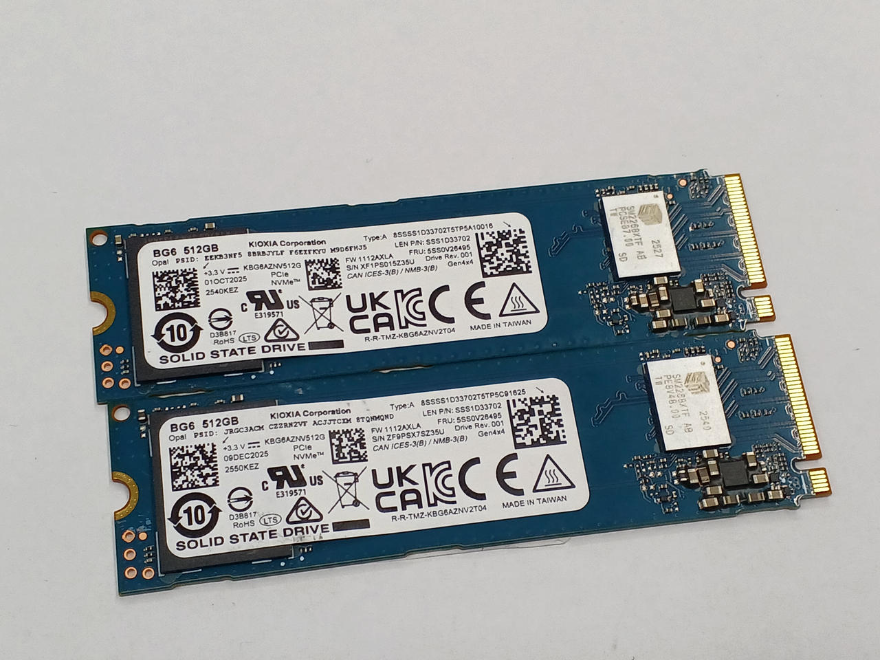 KIOXIA|M.2 NVME SSD 512GB 2枚セット|【ハードオフ公式通販】オフ