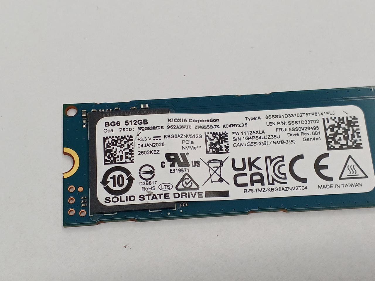 KIOXIA|M.2 NVME 512GB|【ハードオフ公式通販】オフモール