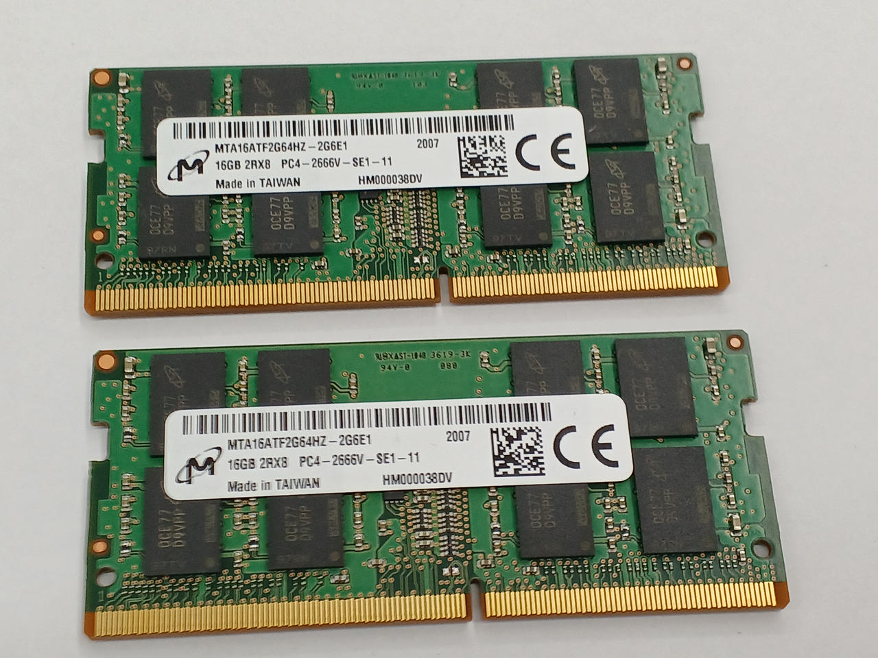 マイクロン(MICRON)|16GB 2枚 (PC4-21300/DDR4-2666V)|【ハードオフ
