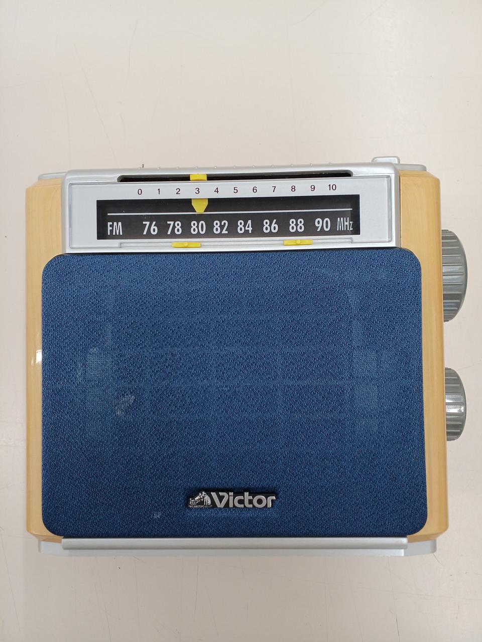 【受信OK】Victor ビクター FM/AM 天然木ラジオ 昭和レトロ ビクター(VICTOR)|ラジオ|【ハードオフ公式通販】オフモール