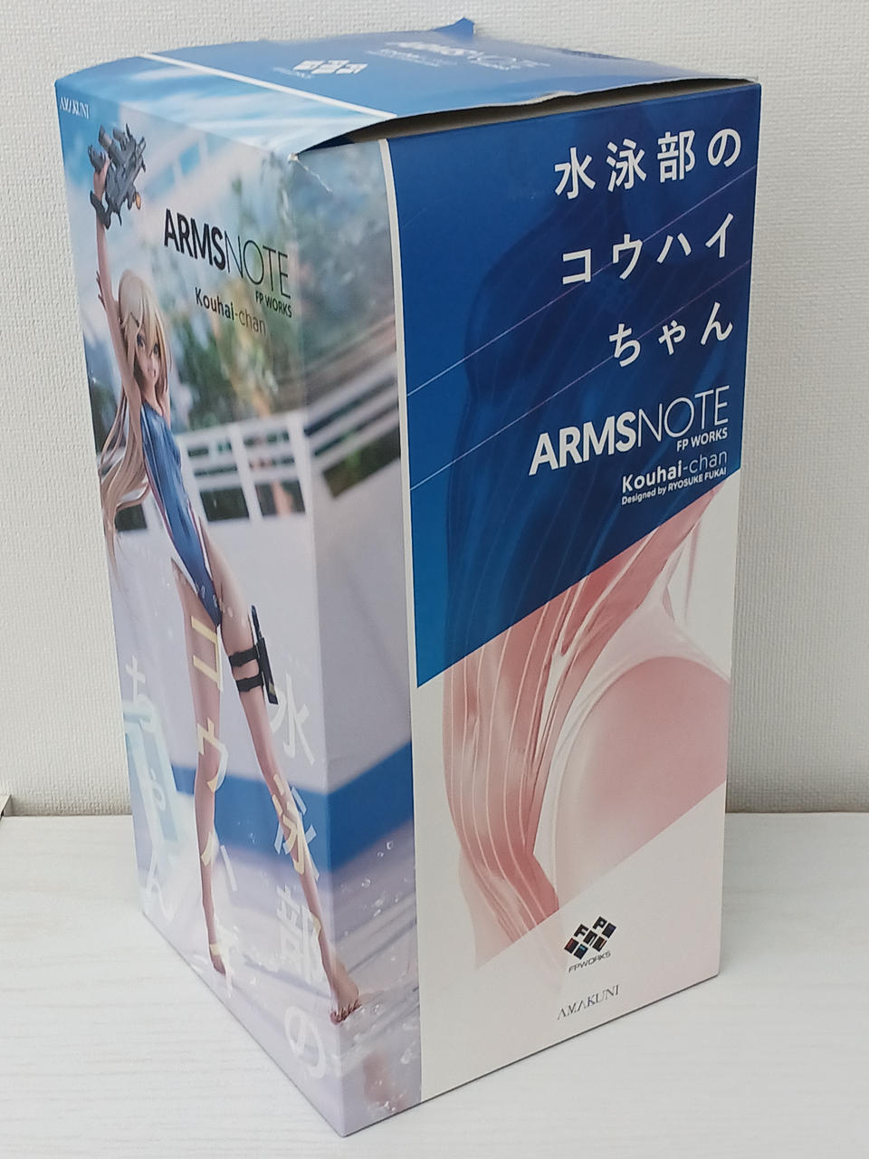【極美品】AMAKUNI 水泳部のコウハイちゃん 1/7スケールフィギュア Amazon.co.jp: ARMS NOTE 水泳部のコウハイちゃん 青色ラインの