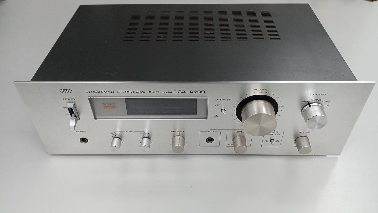 OTTO DCA-650 プリメインアンプ　通電確認のみ SANYO/サンヨー OTTO DCA-650】 プリメインアンプ ジャンク