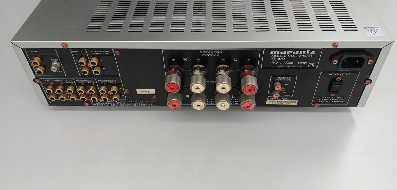 marantz プリメインアンプ 『 PM8004　』 動作品 Yahoo!オークション - Marantz 高音質プリメインアンプ「PM8004