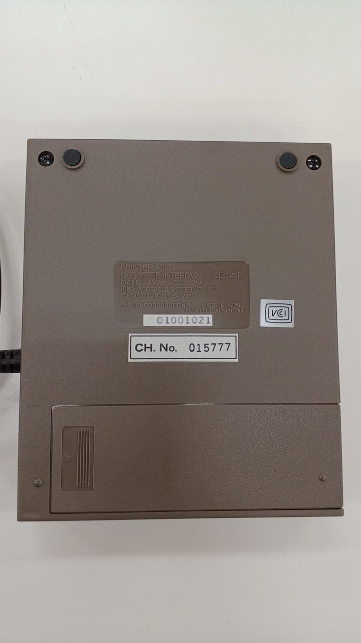 SHARP プリンタ カセットインターフェイス CE-126P ポケコン SHARP|ポケコン用カセットインターフェース|【ハードオフ公式通販