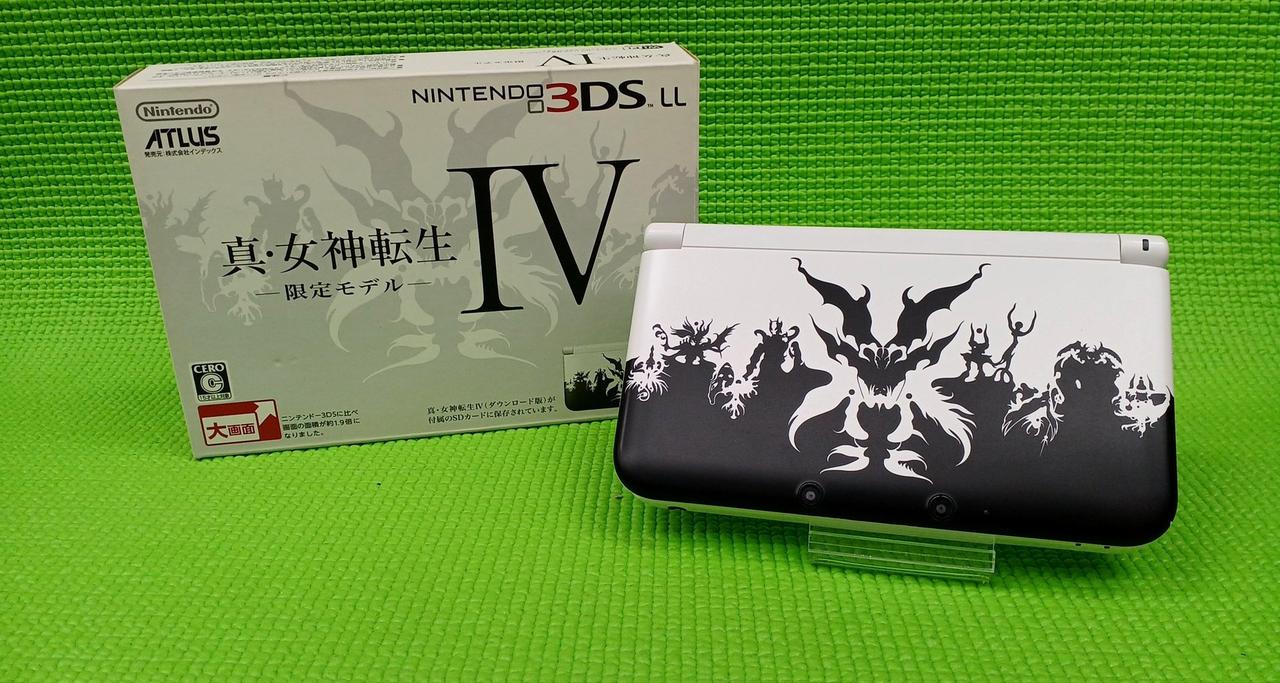 ニンテンドー3DS - 未使用　ニンテンドー3DS LL 真・女神転生IV 限定モデル　予約特典セット 2025年最新】ニンテンドー 3DSLL 真・女神転生IV 限定モデルの