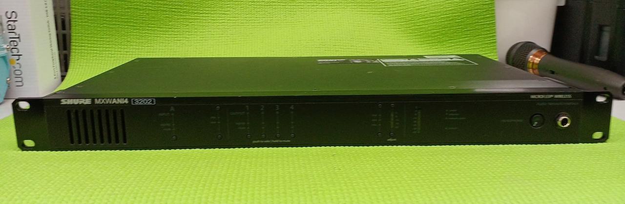 SHURE MXWANI4 オーディオネットワークインターフェース SHURE|オーディオネットワークインターフェース|HARDOFFオフモール