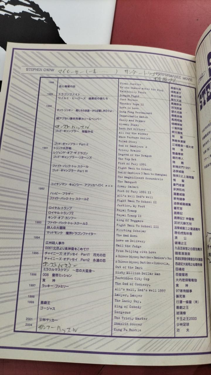 冊子に書き込みあり