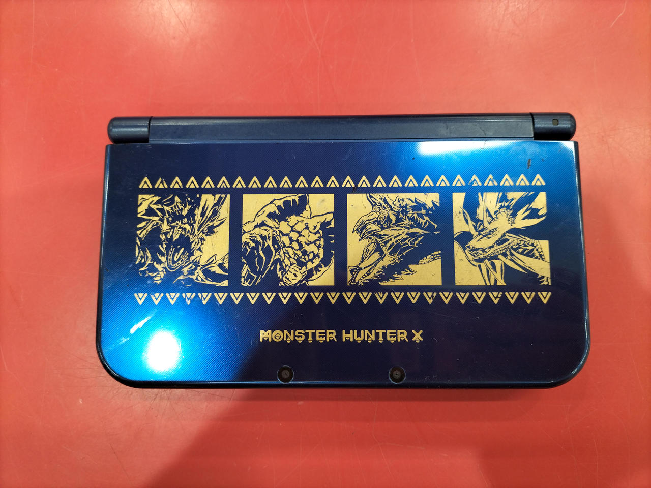 NEW3DSLL（MHXブルー仕様）