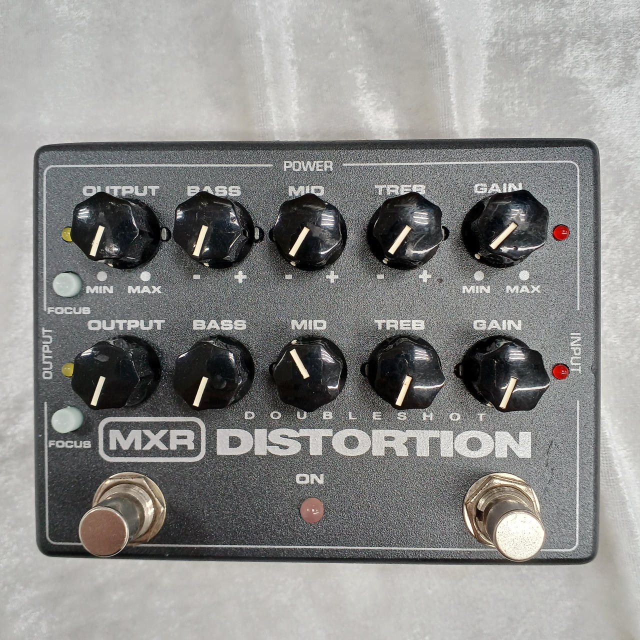 MXR DOUBLESHOT DISTORTION ギターエフェクター MXR Doubleshot Distortion Distortion Pedal - Evolution Music