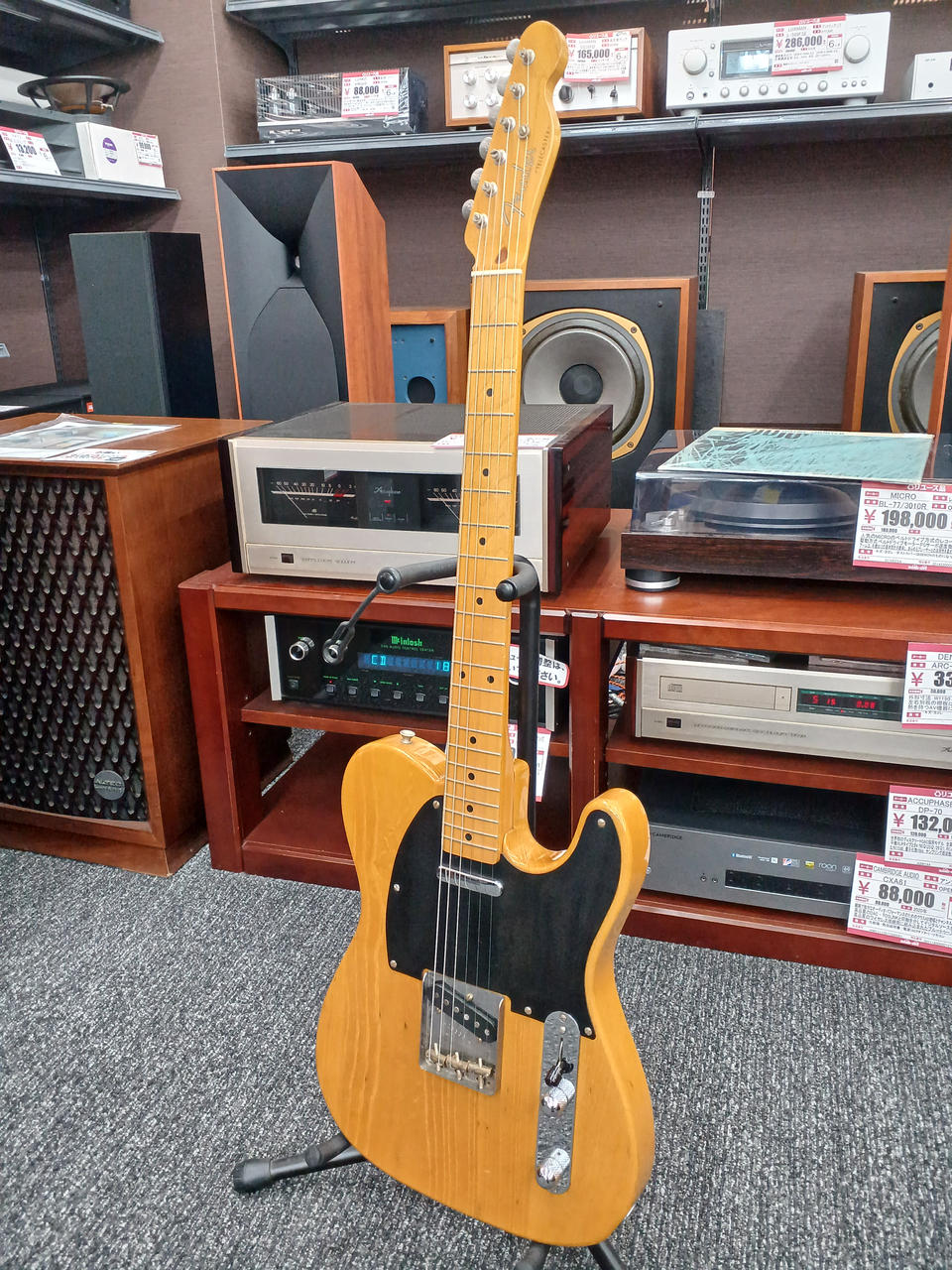 ギター Fender Japan telecaster TL-52 Electric Guitar Fender Japan TL52-80TX Telecaster Natural