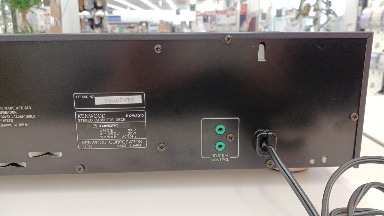 KENWOOD|ダブルカセットデッキ|HARDOFFオフモール（オフモ