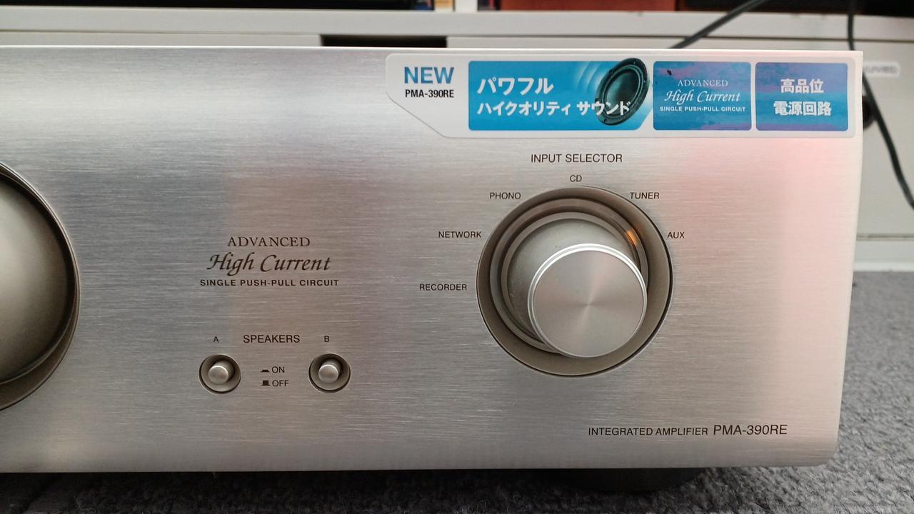 DENON 型番：PMA-390RE プリメインアンプ