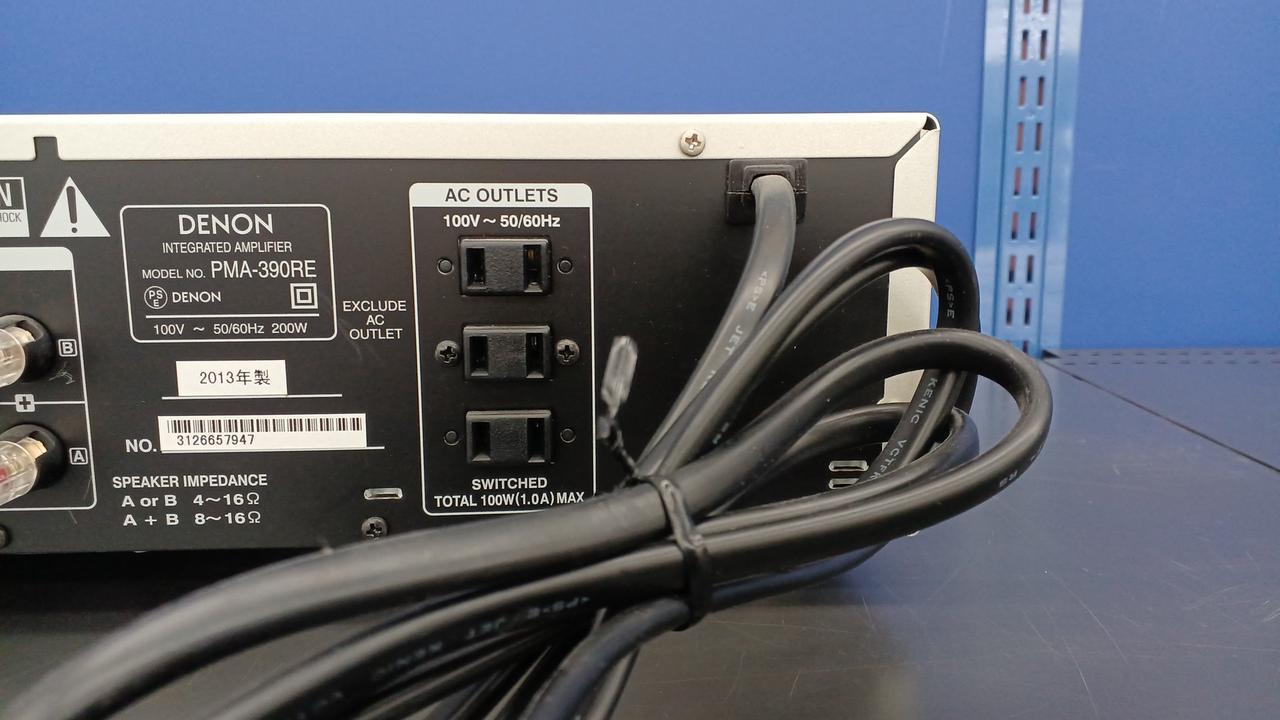 DENON 型番：PMA-390RE プリメインアンプ