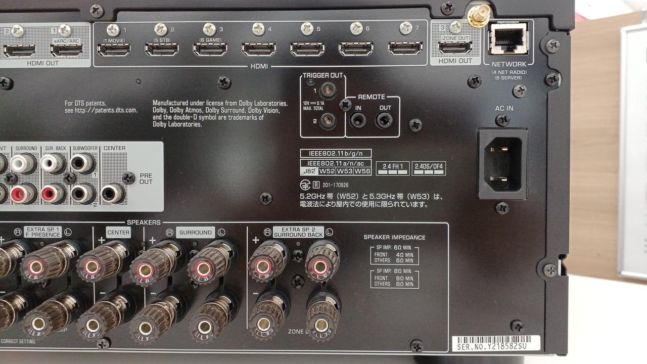 値下げ！早いもの勝ち！美品★YAMAHA AVアンプ 美品】YAMAHA AVアンプ DSP-R795a リモコン 取扱説明書 ヤマハ