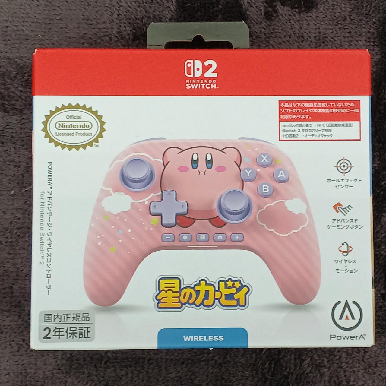 POWERA|SWITCH2 ワイヤレスコントローラー 星のカービィ|【ハードオフ